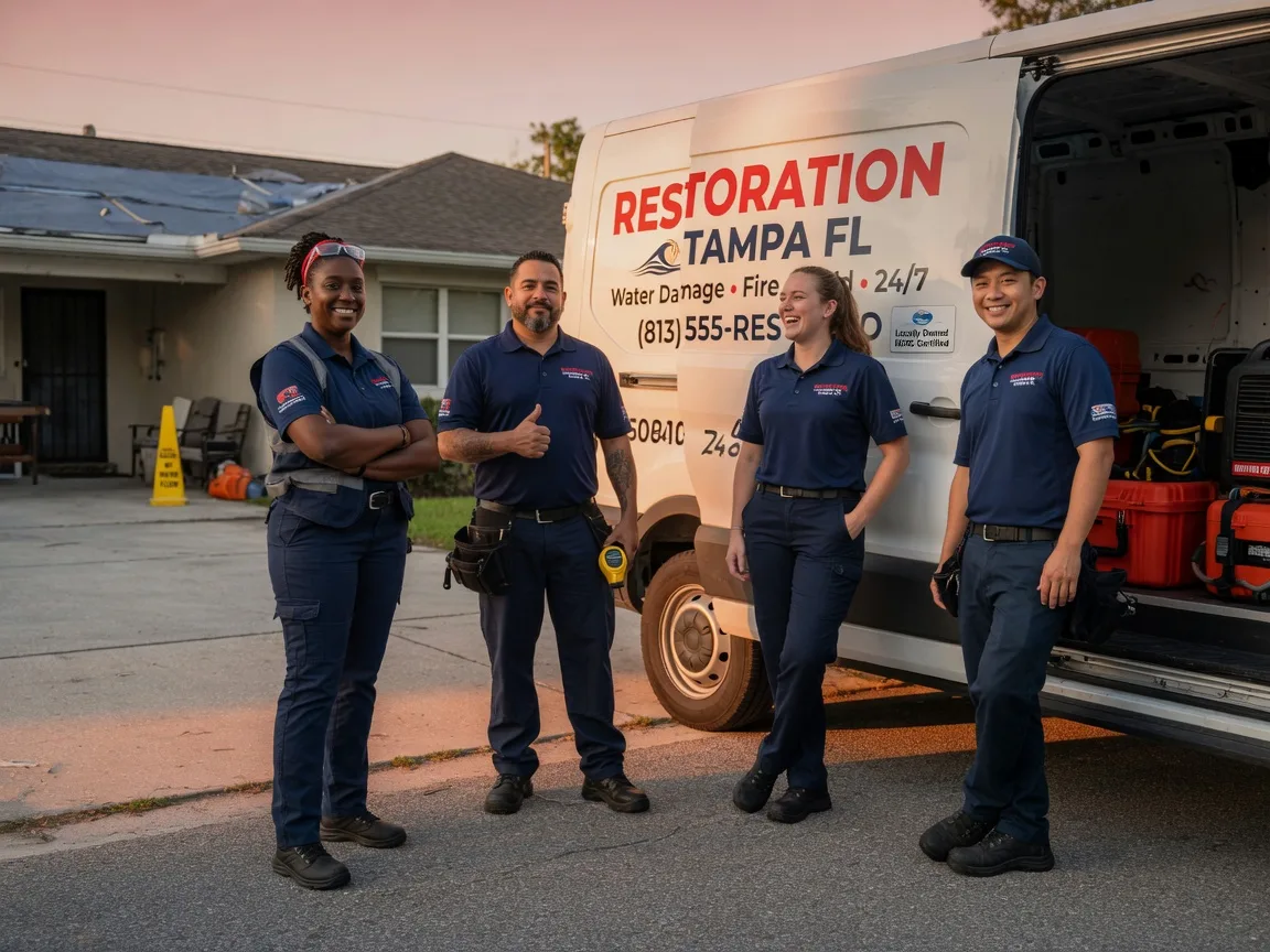 Water Damage Restoration company in Ernul, NC